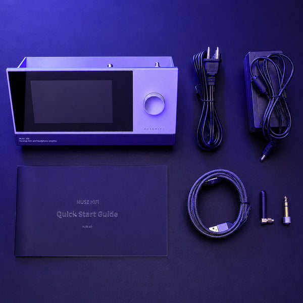 MuseHiFi MUSE 300 BT 5.4 Desktop DAC/AMP with 5" Display & 3 Switchable Hardware Tuning Modes
